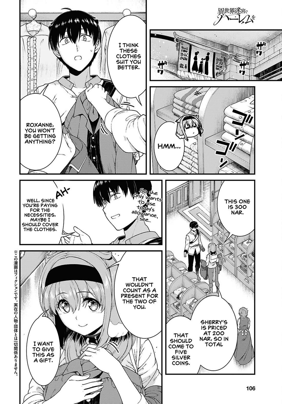 Isekai Meikyuu de Harem wo - Chapter 99 Page 3