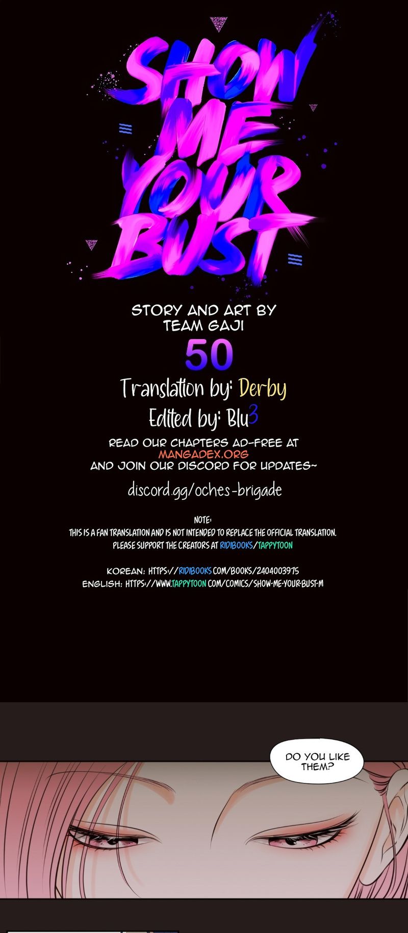 Show Me Your Bust - Chapter 50 Page 1