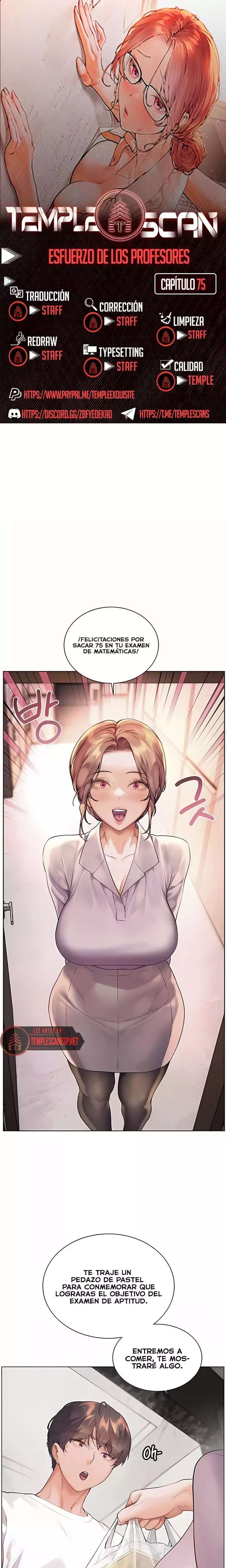 The Teachers’ Efforts Raw - Chapter 75 Page 1