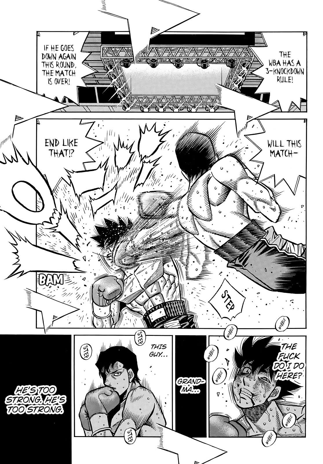 Hajime no Ippo - Chapter 1502 Page 6