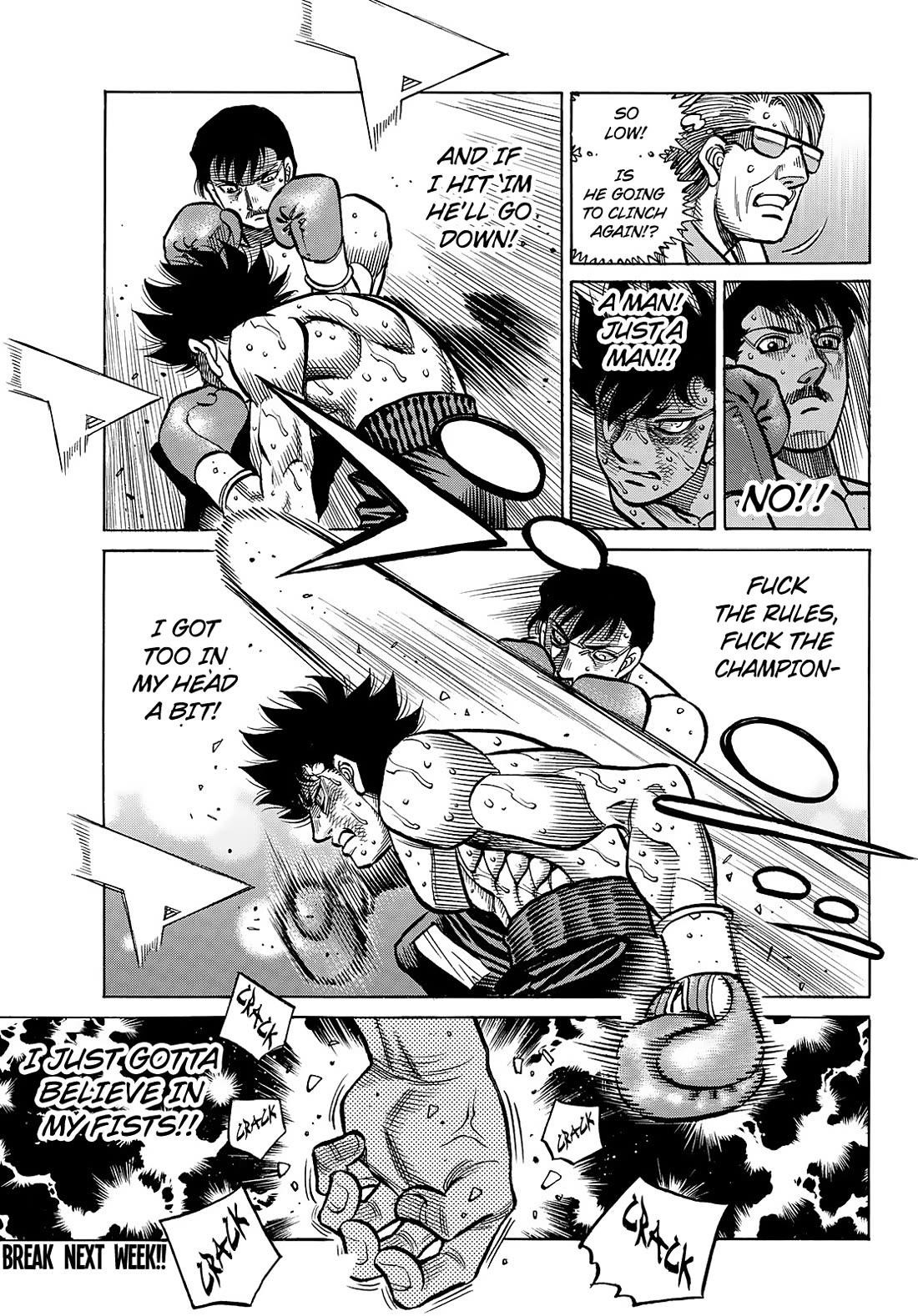 Hajime no Ippo - Chapter 1506 Page 15