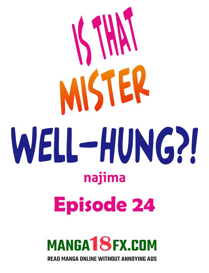 Is That Mister Well-Hung! - Chapter 24 Page 1