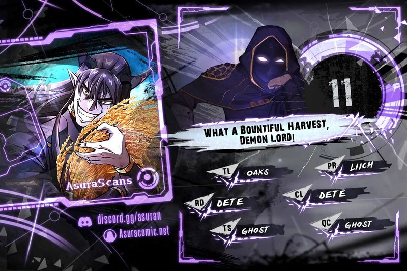 What a Bountiful Harvest, Demon Lord! - Chapter 11 Page 1