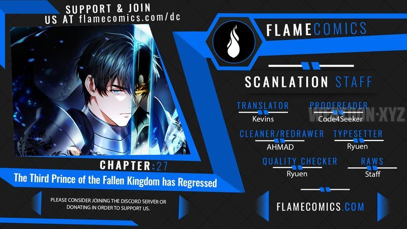 The Third Prince of the Fallen Kingdom has Regressed - Chapter 27 Page 1