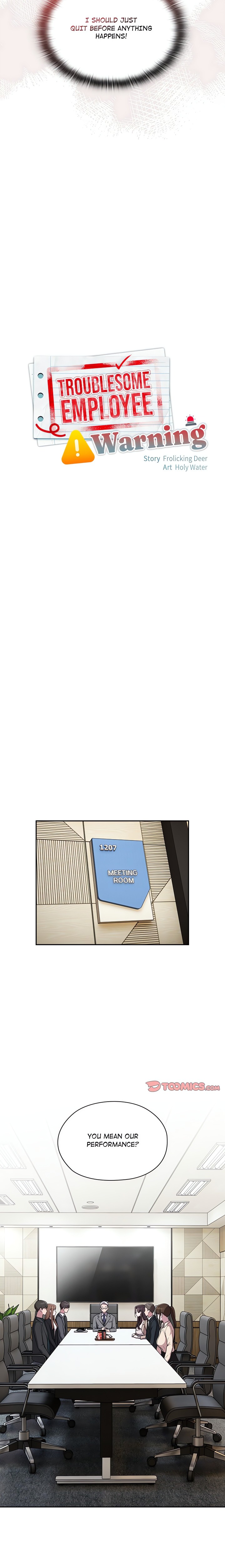 Troublesome Employee Warning (Uncensored) - Chapter 16 Page 14