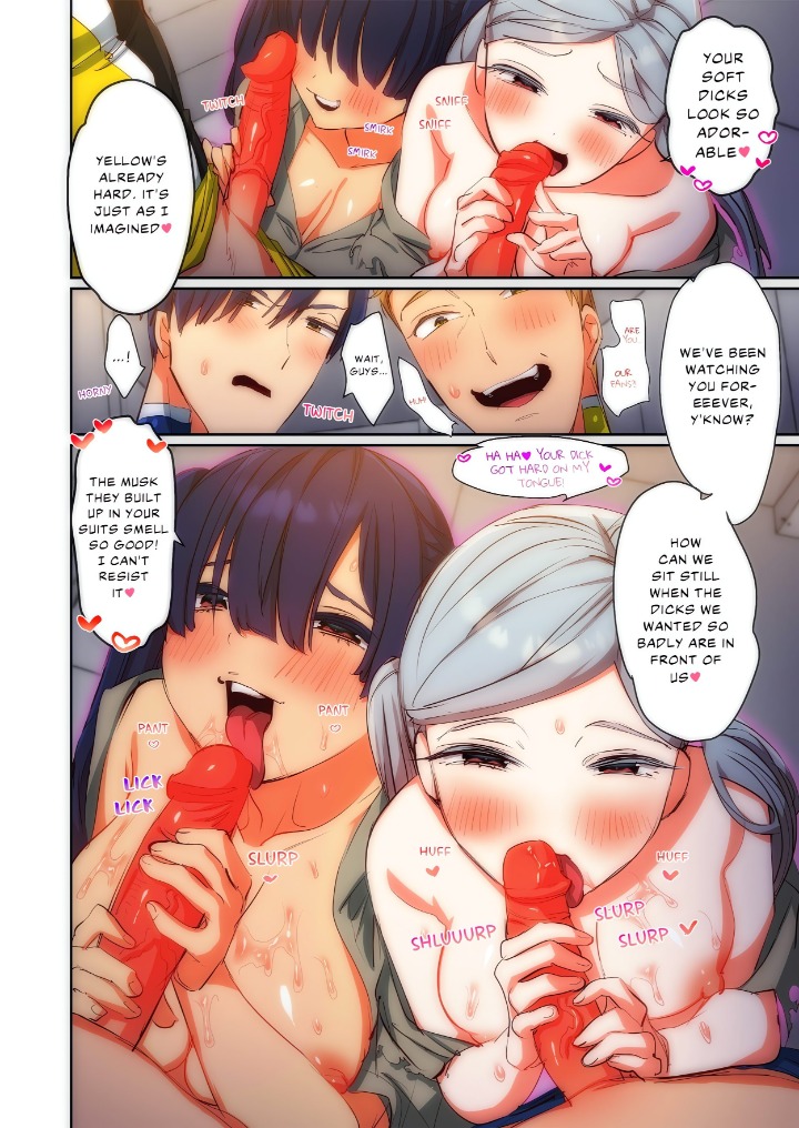 Pitiful Ranger Pink: I’m Such a Disgrace, but It Feels So Good! (Uncensored) - Chapter 11 Page 8