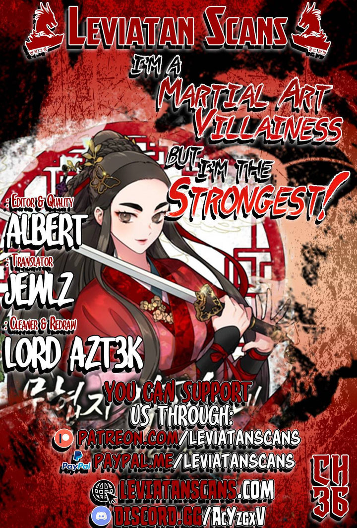 I’m a Martial Art Villainess but I’m the Strongest! - Chapter 36 Page 1