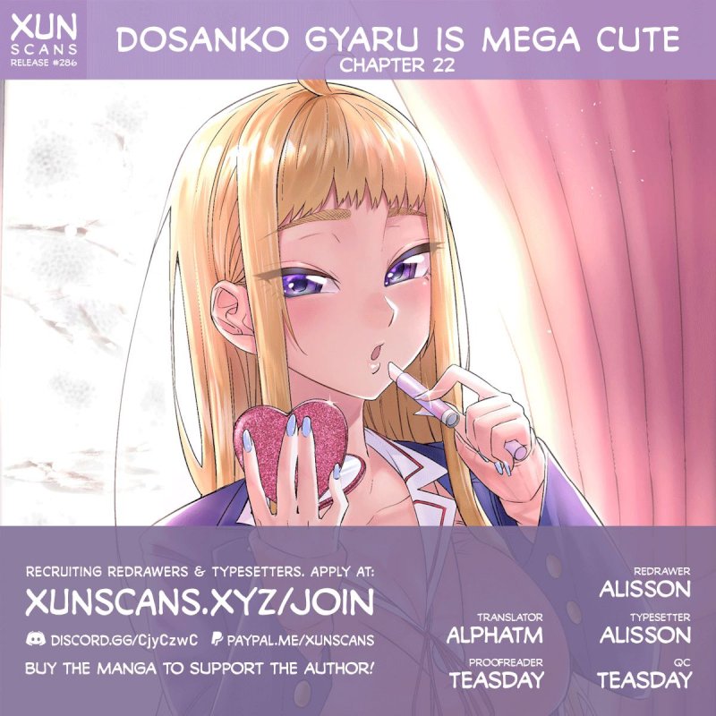 Dosanko Gyaru Is Mega Cute - Chapter 22 Page 1