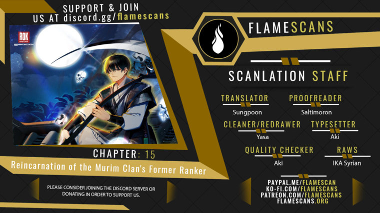 Reincarnation of the Murim Clan’s Former Ranker - Chapter 15 Page 1